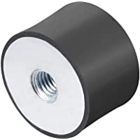 sourcing map El aislador de montaje de rosca m8 hembra de caucho 30x20mm reemplaza las almohadillas antivibraciones…